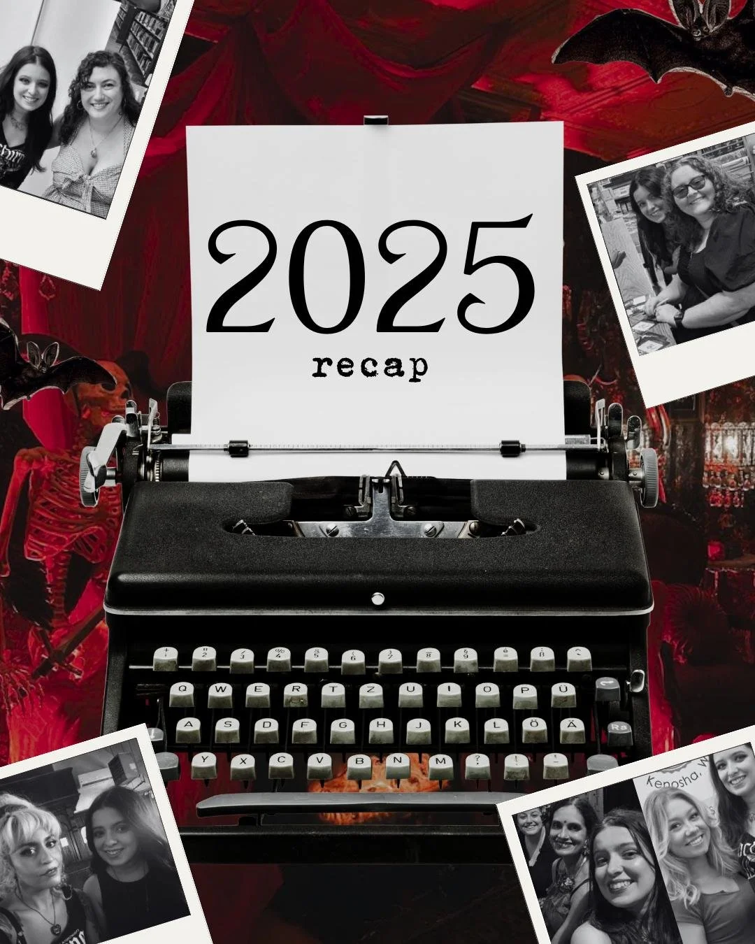 2025 Recap!! ❤️ (no one ask me how long I spent on this carousel...............)

This year has been an absolute whirlwind????? I saw so many close friends (some for the first time in person), I traveled to several different cities for book events, I