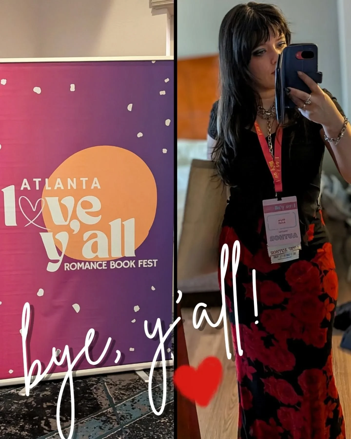 It's been a lot of fun, Atlanta 💖
First @loveyallbookfest in the books!!