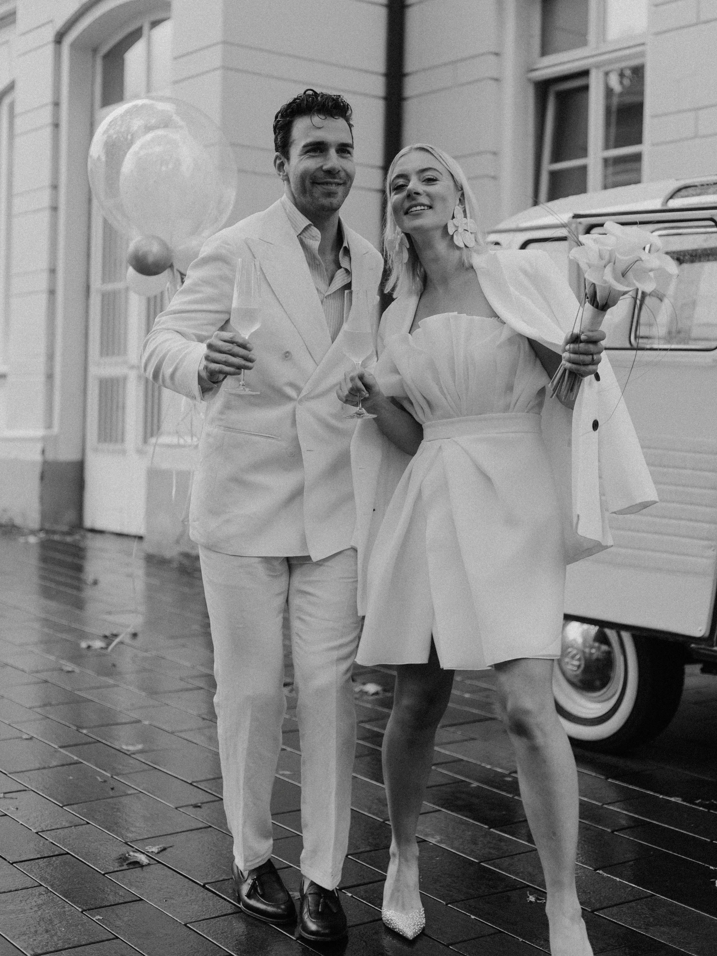 The beauty of intimate civil weddings lies in the little moments &mdash; champagne toasts, soft florals and celebrating with the people who matter most.
 

#civilwedding 
#editorialwedding 
#modernbride 
#intimatewedding 
#documentaryweddingphotograp