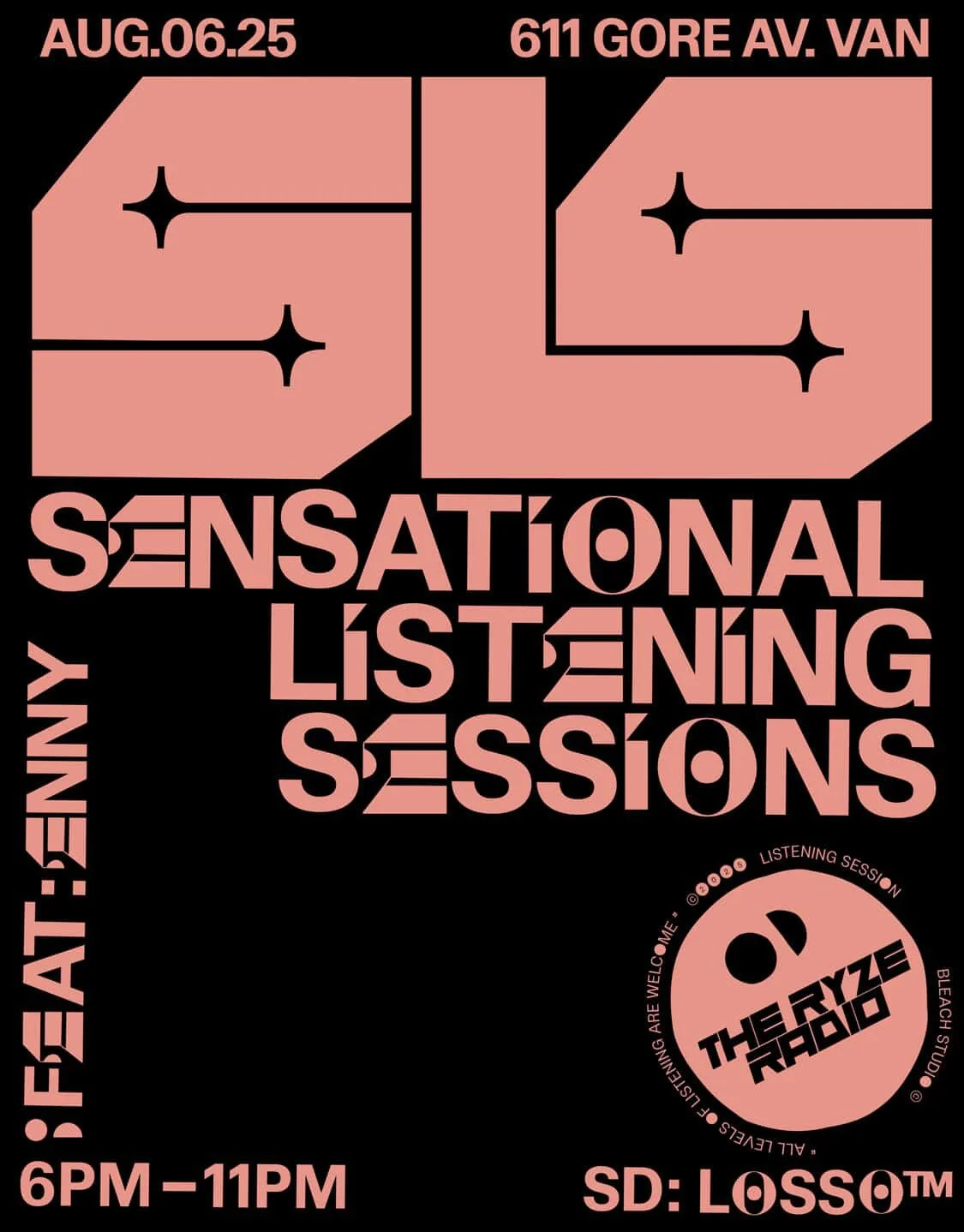 Sensational Listening Sessions #3: Feat. ENNY