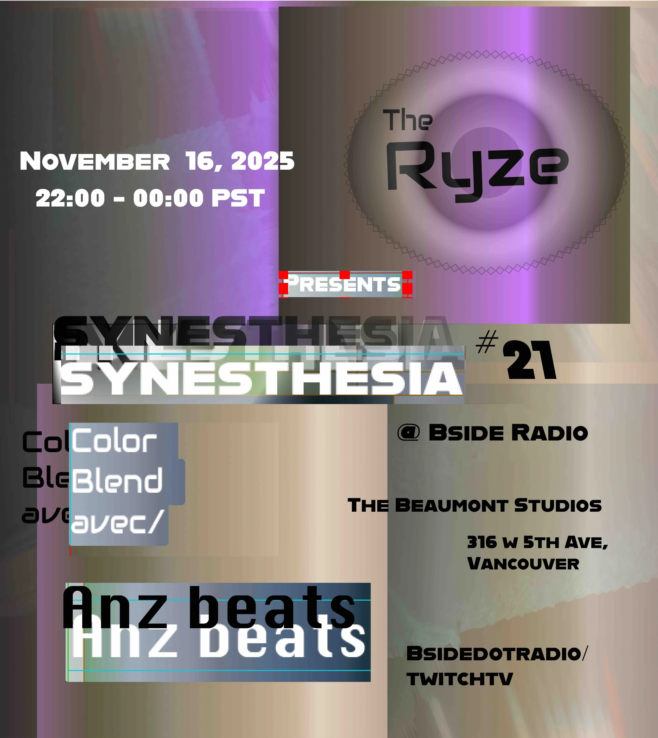 Synesthesia #21 COLOR Blend Jaladé