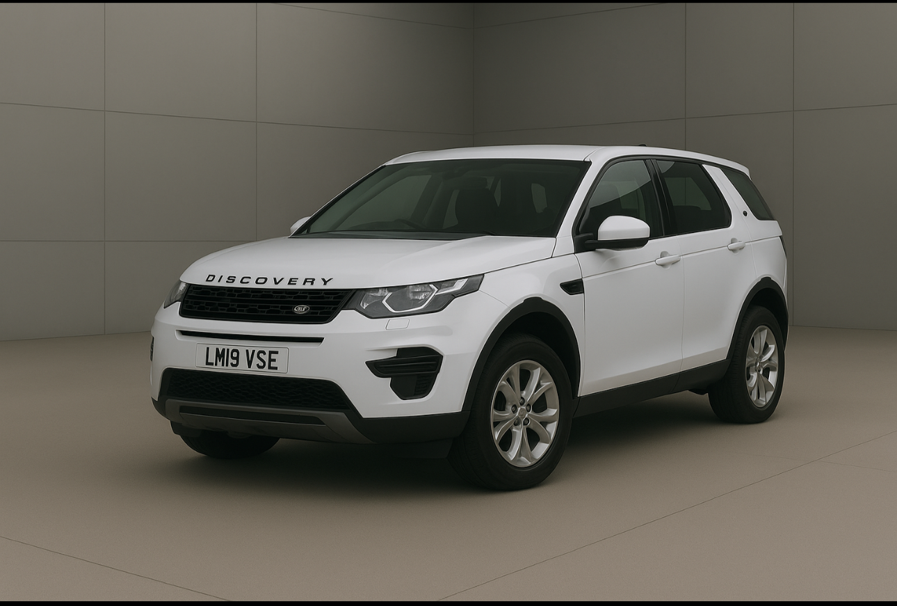 7-seat Land Rover Discovery Sport available for family car hire in London