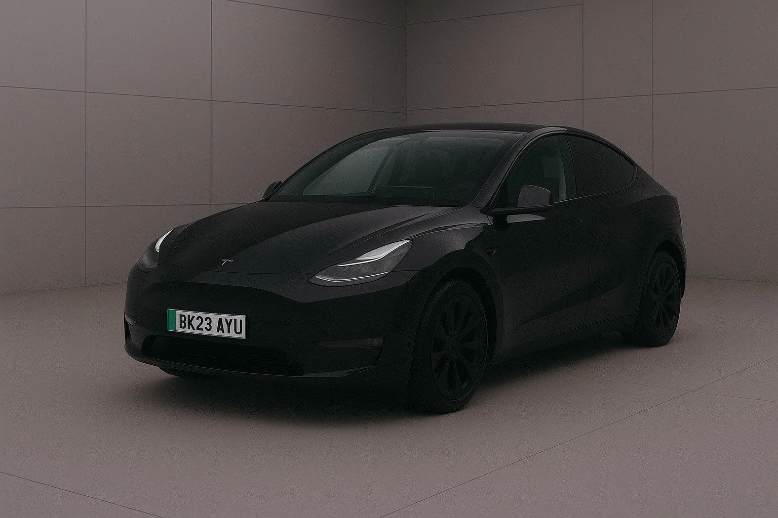 Tesla Model Y electric SUV rental in London – smooth, modern EV hire with Vinaro.