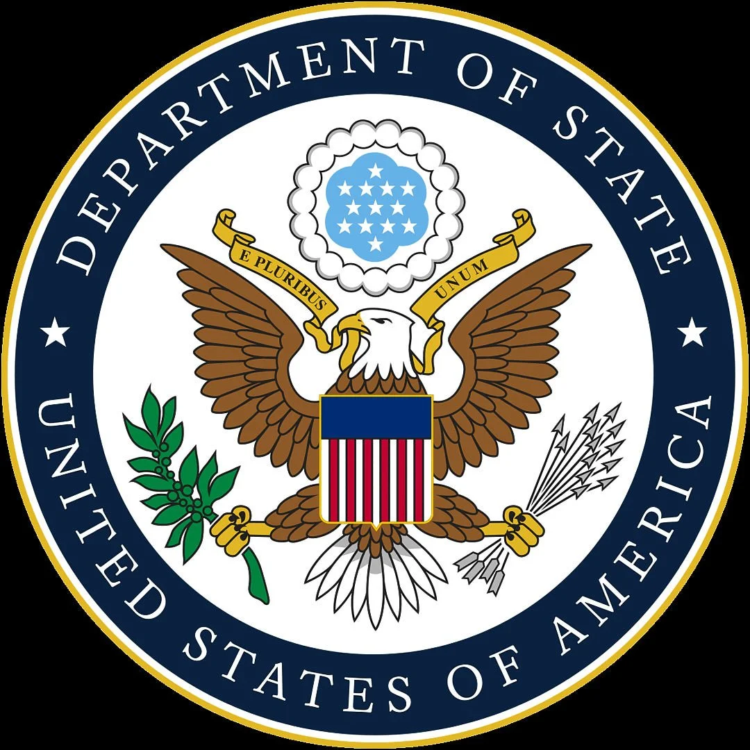 Official seal of the United States Department Of State