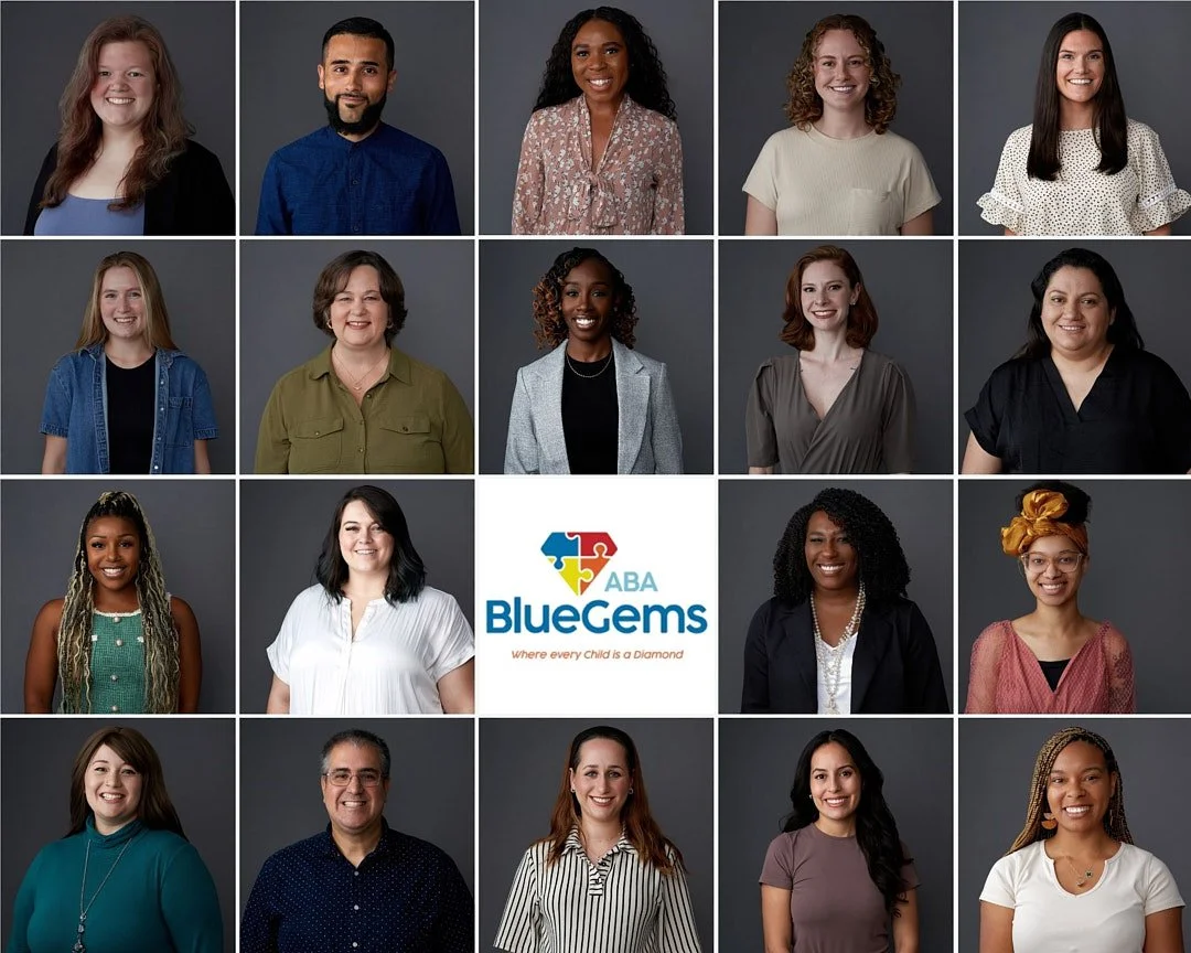 Headshot grid of all the doctors at Blue Gems