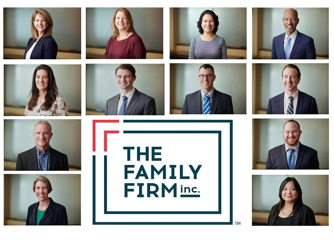 Headshots of the team at The Family Firm