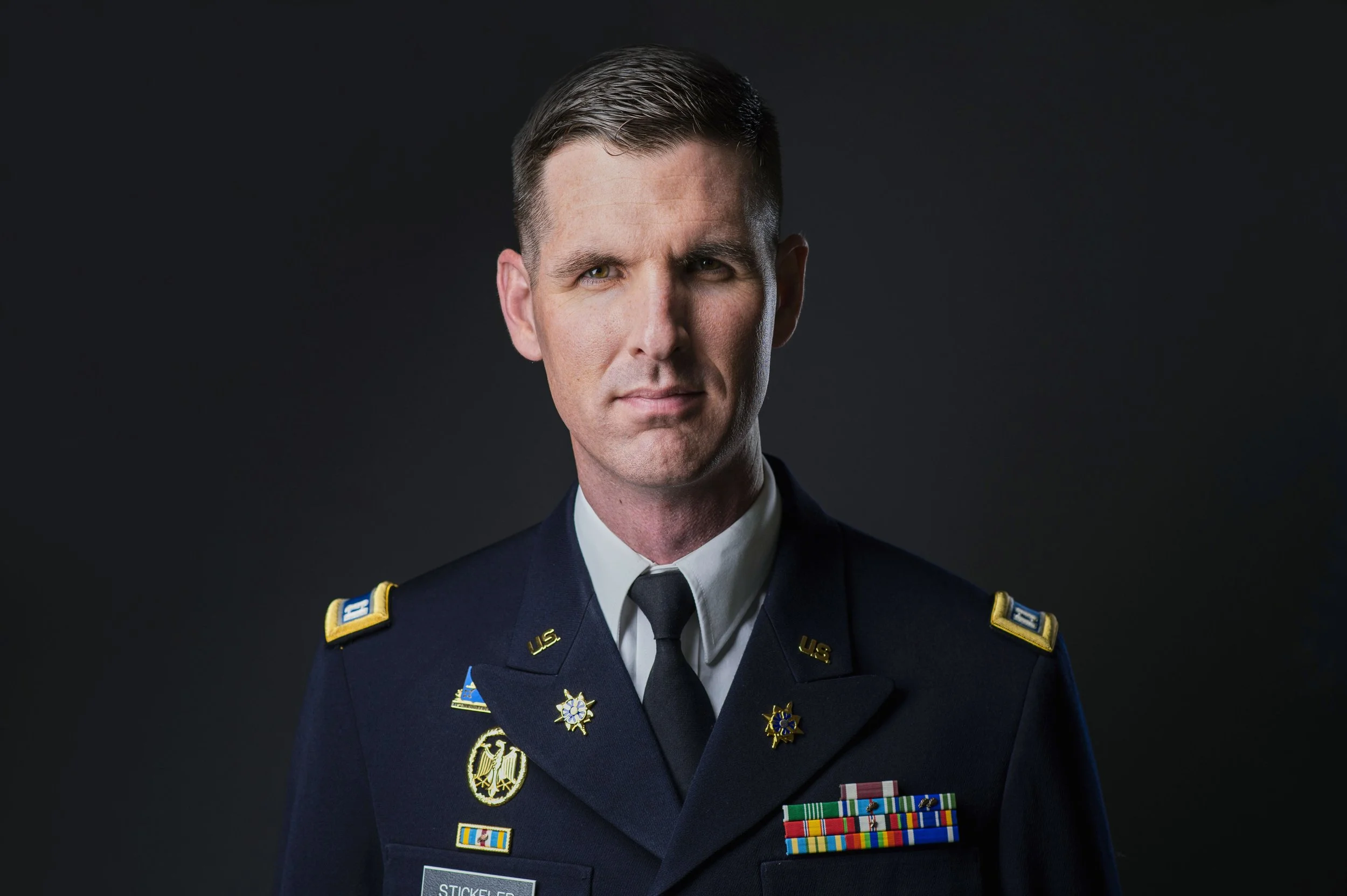 Headshots for transitioning military service members
