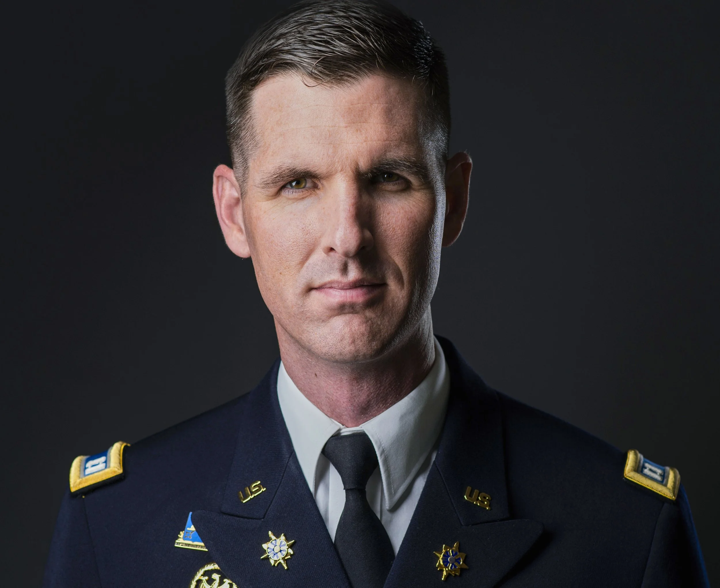 Headshot for a U.S. Marine and White House Employee