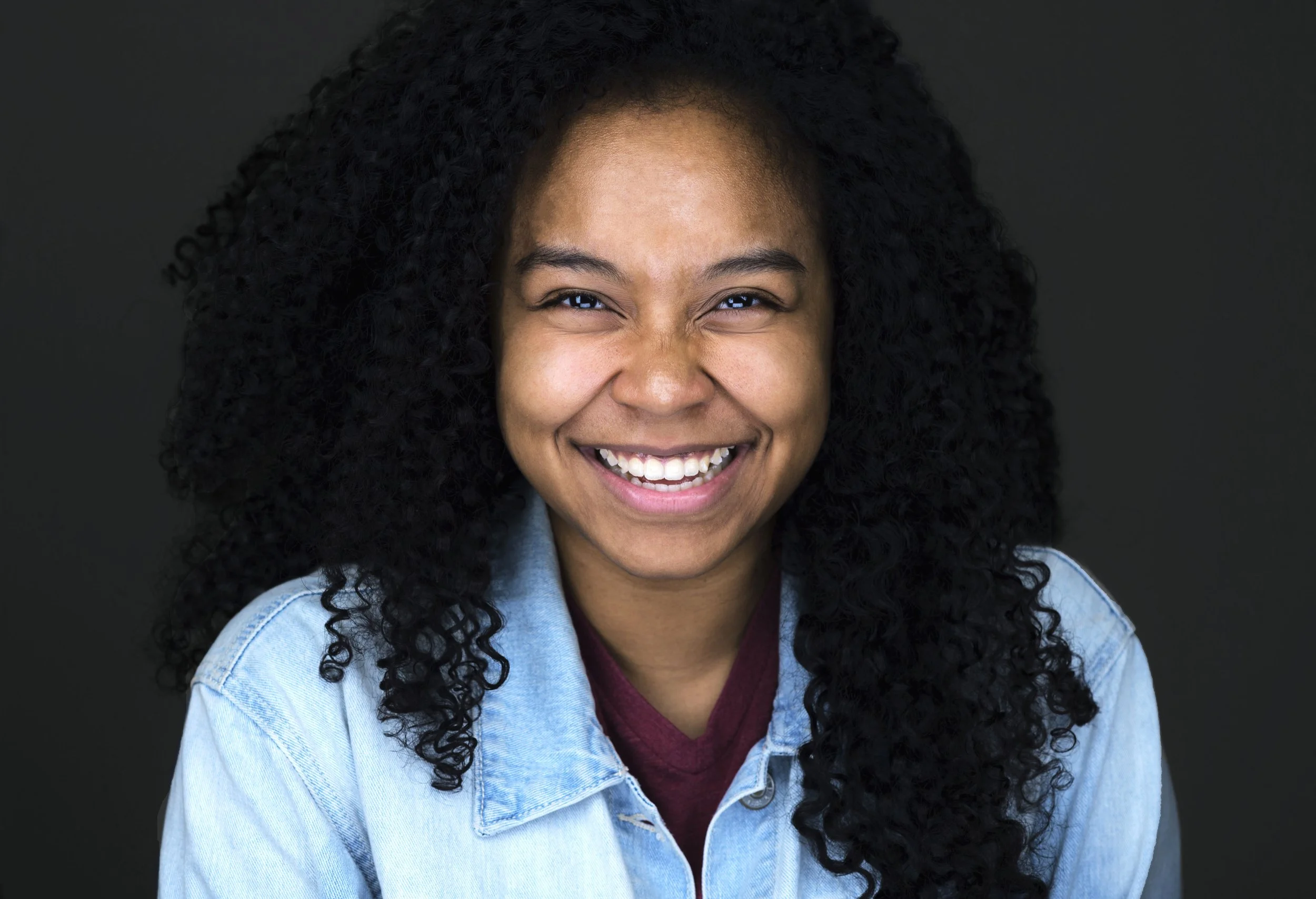 Headshot for a Maryland based actress