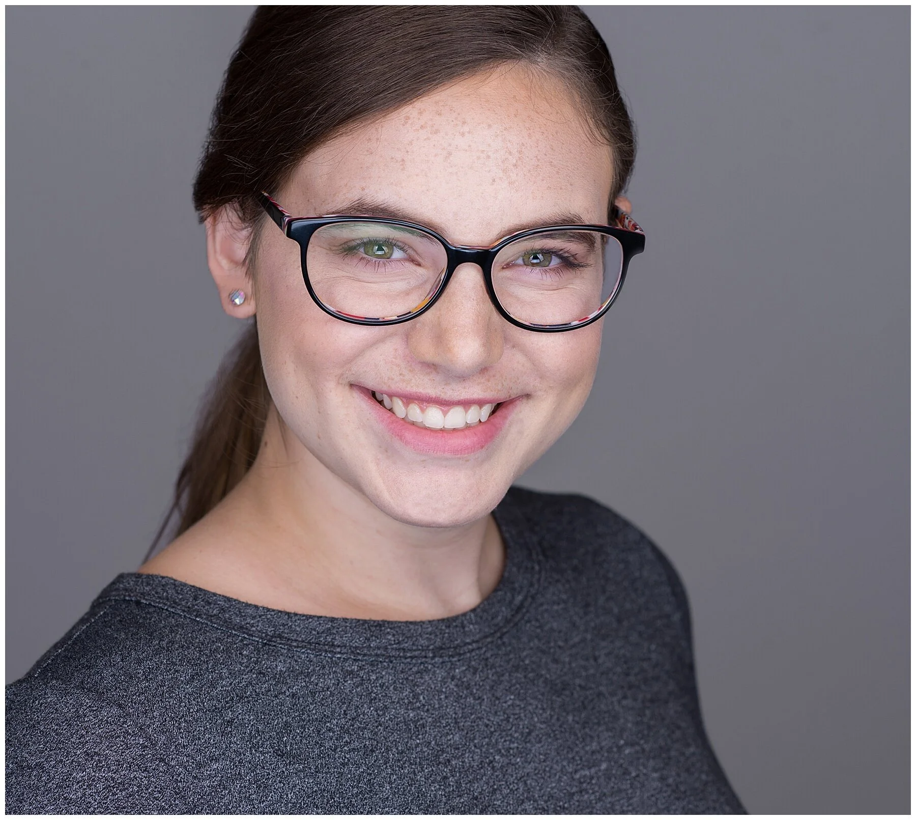 Headshot for a female musician