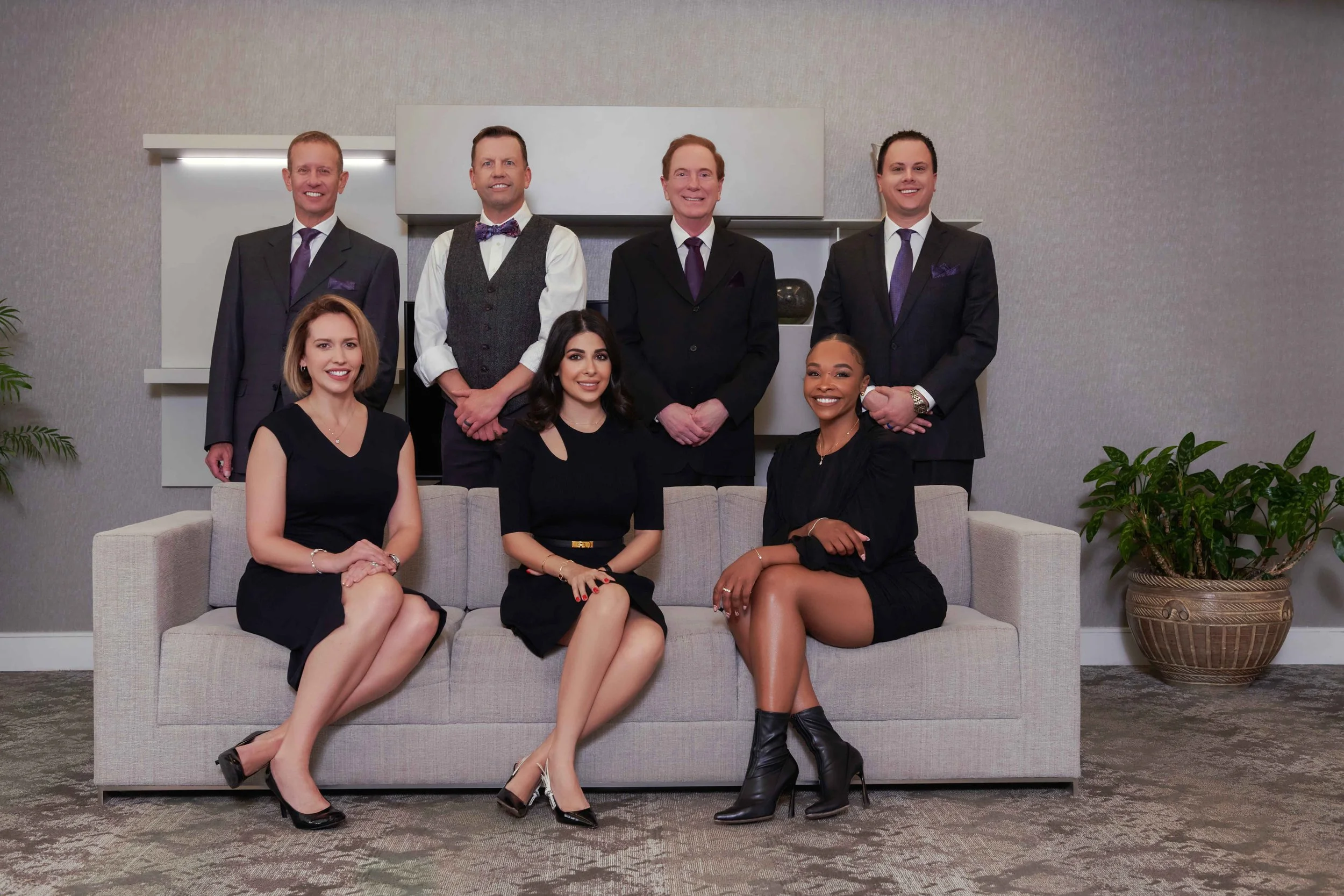Team portrait from a medical center in Virginia