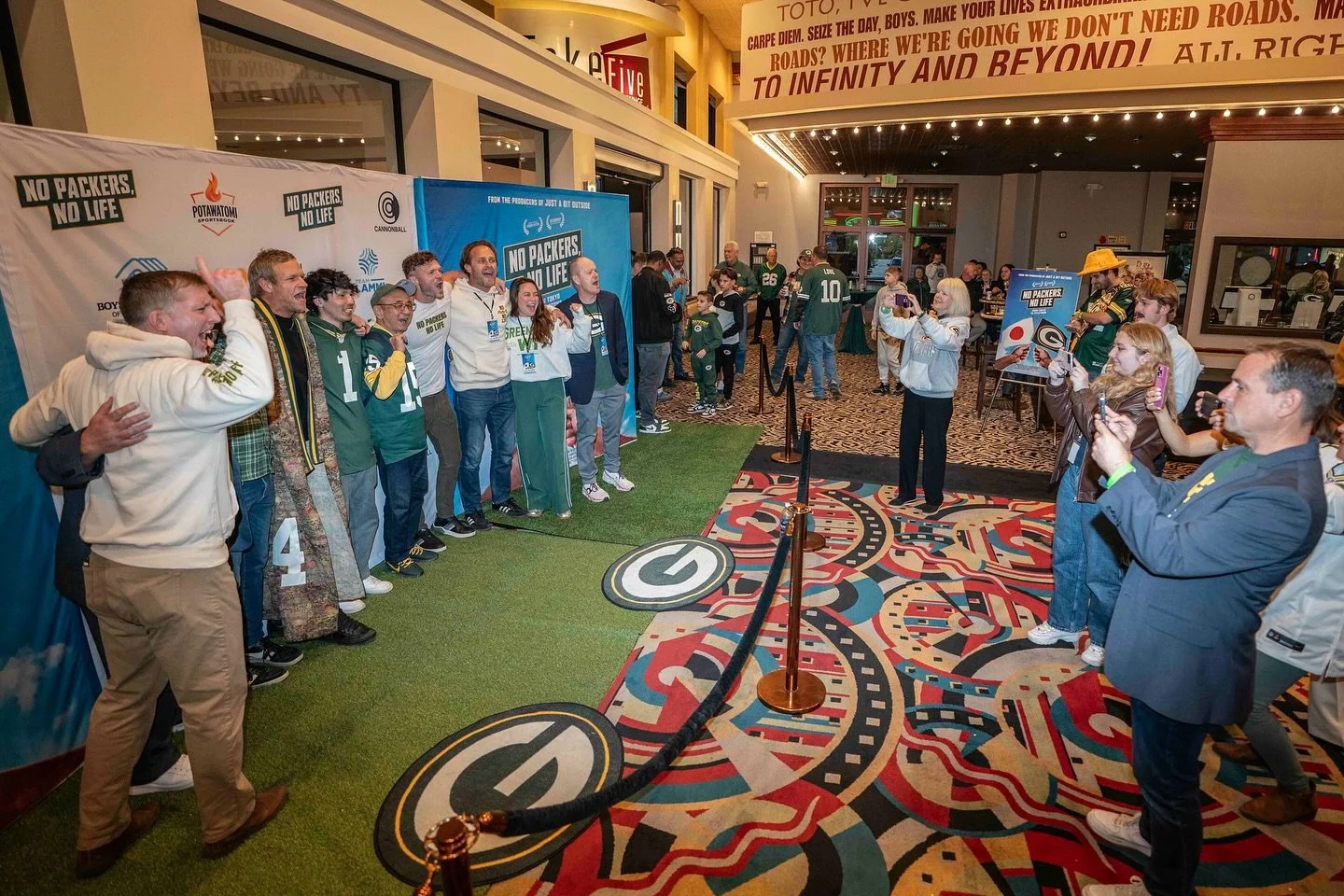 The Green Bay energy was REAL! 💚💛

We&rsquo;re still buzzing from the special 10/15 screening of &ldquo;No Packers, No Life&rdquo; at North Shore Cinema. It was standing room only, and the virtual Q&amp;A with Packers legend Mason Crosby was the pe