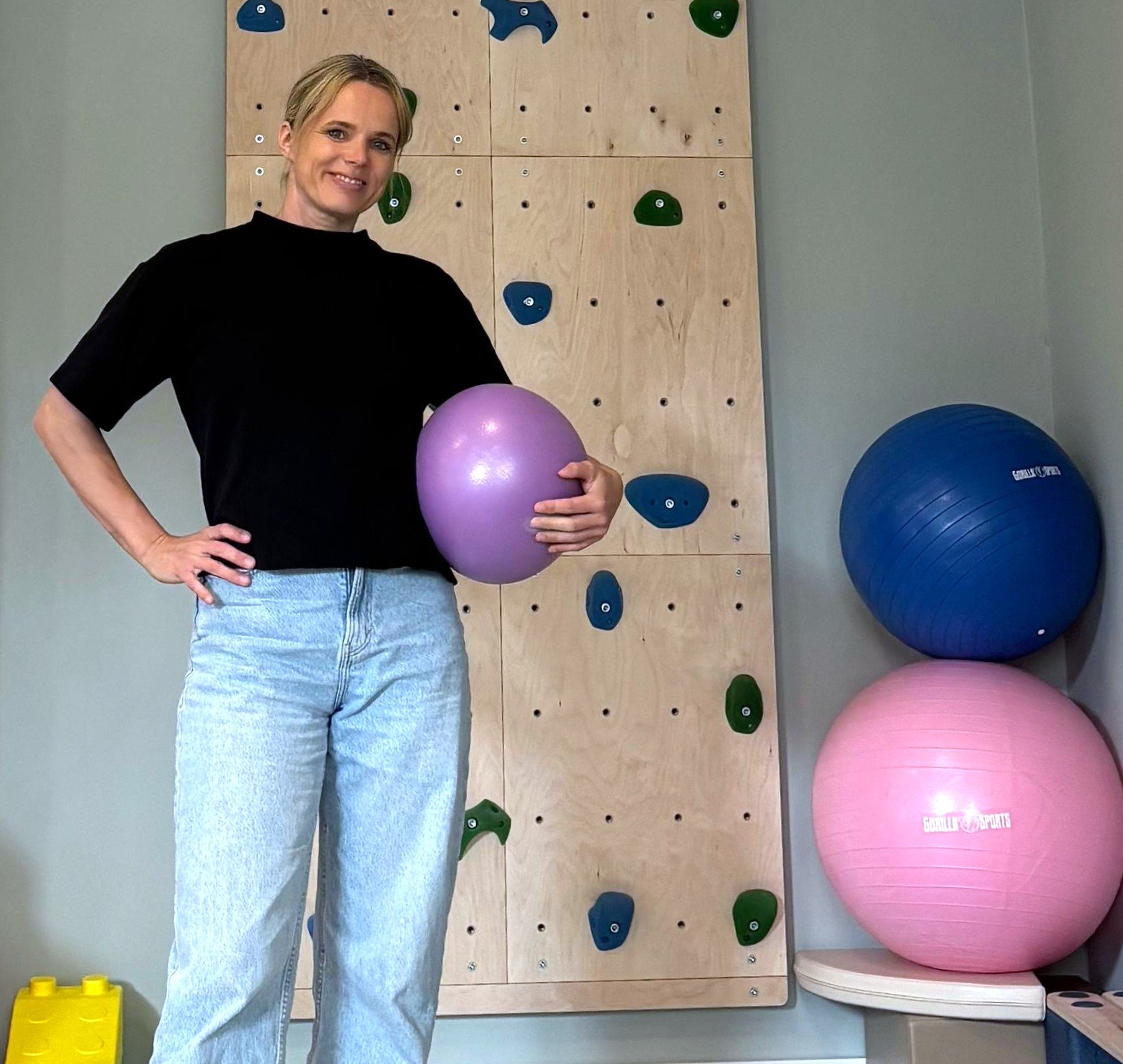 Physiotherapeutin Anne Tandler Trainingsraum Neuötting - Foto: privat