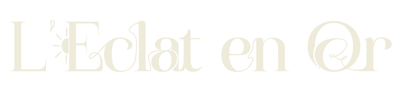 Logo L’Éclat en Or – identité visuelle Studio Confidences Studio Confidence