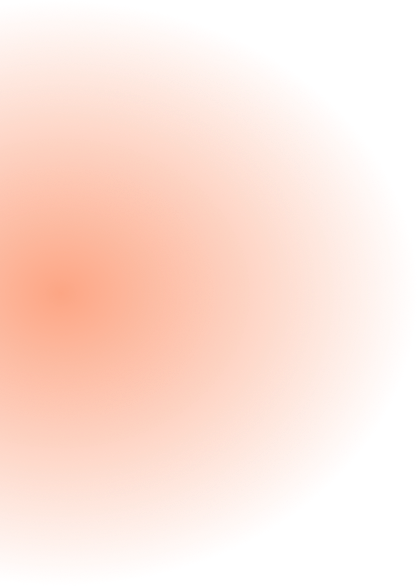 A large, orange, spherical object with a shaded gradient.