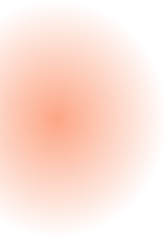 A digital illustration of a large peach-colored sphere with a gradient effect.