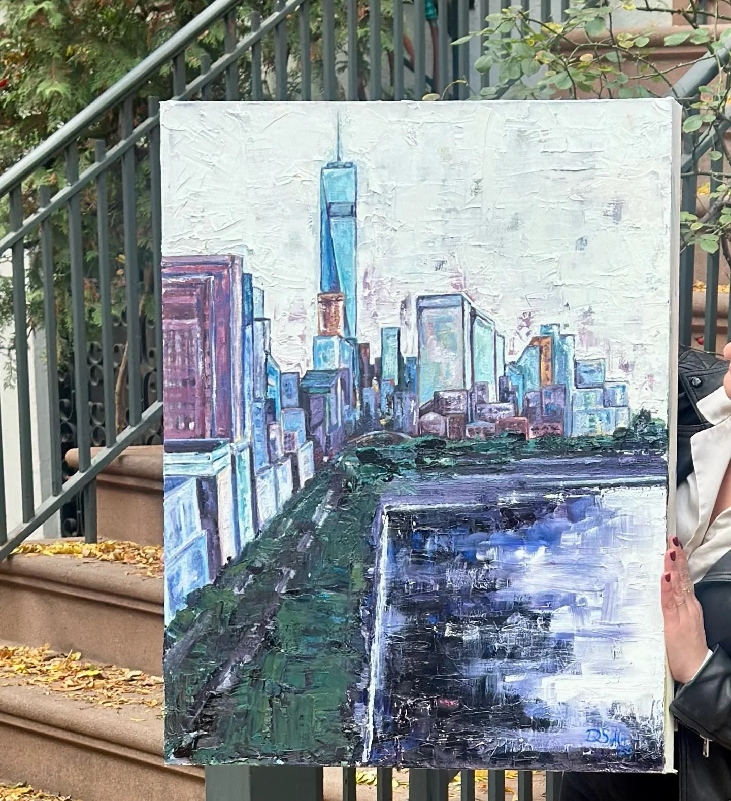 &ldquo;Cityscape Collection&rdquo;

&ldquo;Barrow Street&rdquo;
30&rsquo;x 24&rsquo; 
2020