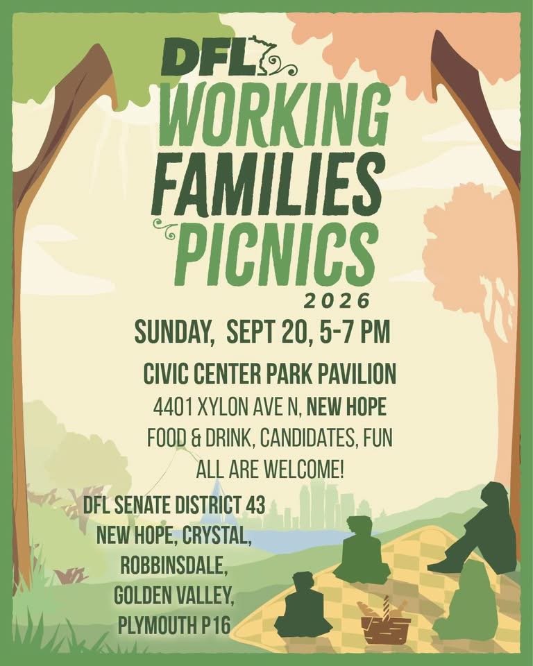 Senate District 43 DFL Working Families Picnic