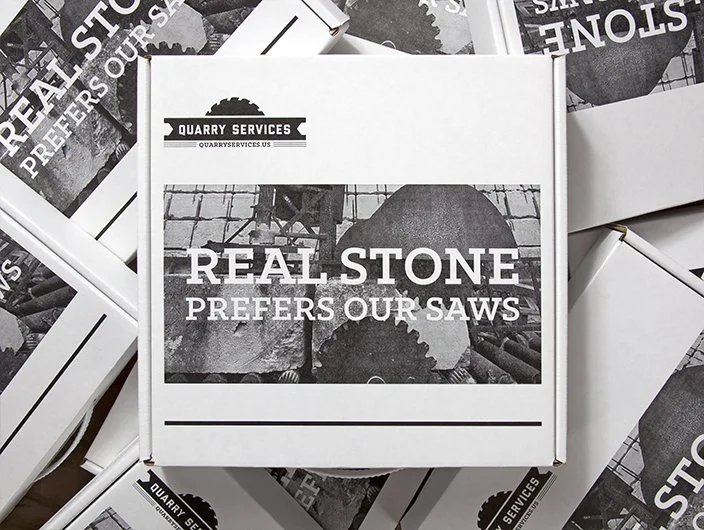 Branding and packaging for Quarry Services