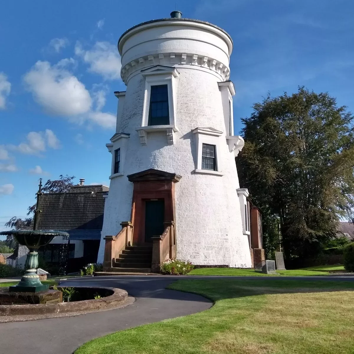 Dumfries Museum's famous Astronomy tower