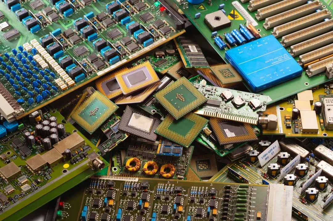 Gold scrap e-waste ewaste electronic scraps