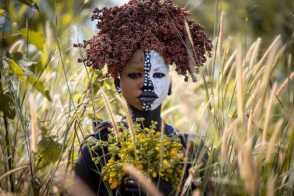 Sure Girl photo in tall grass
