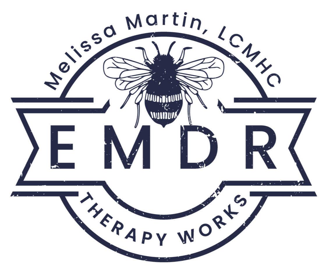 Melissa Martin, EMDR and Felt Sense Polyvalag therapy in Charlotte NC , helping adults get unstuck from painful life experiences.