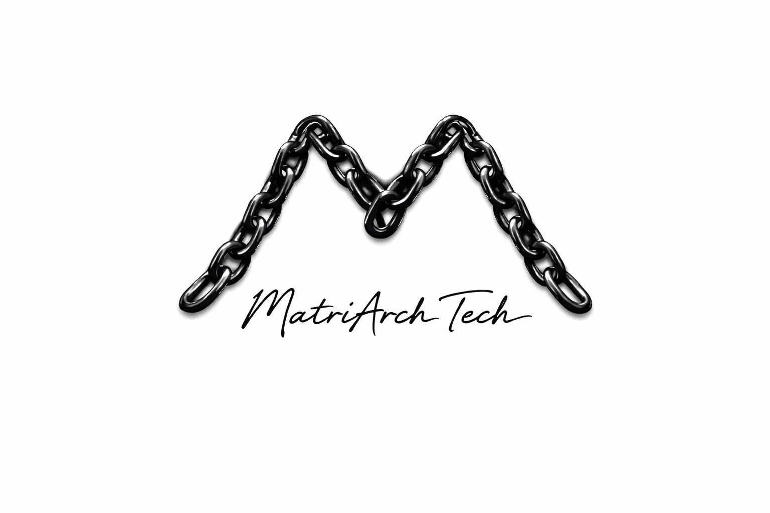 Logo of Matriarch Technologies featuring a stylized gold M on a black background with the company name below in gold letters.