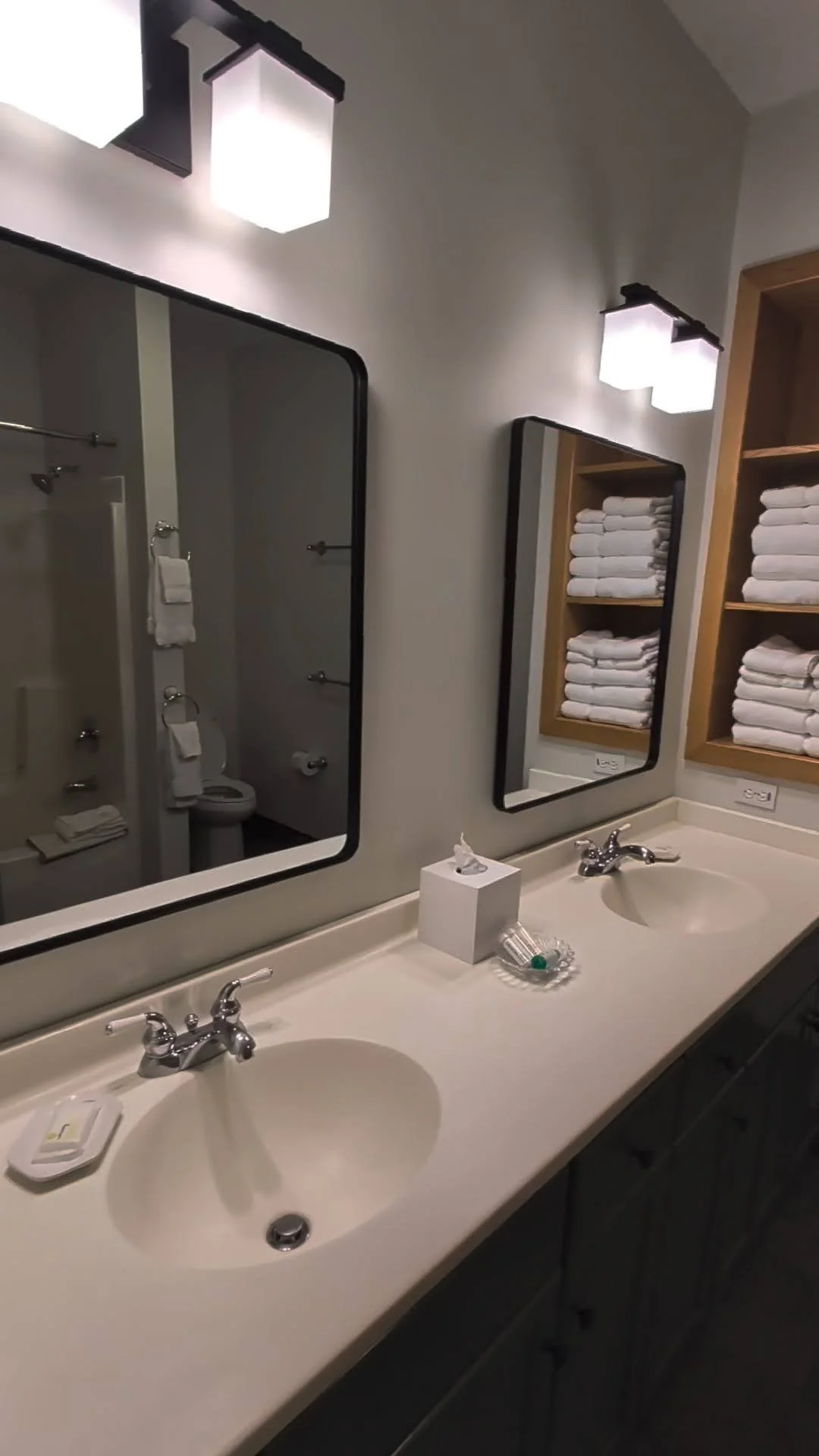 2nd Bath has double sinks and plenty of storage