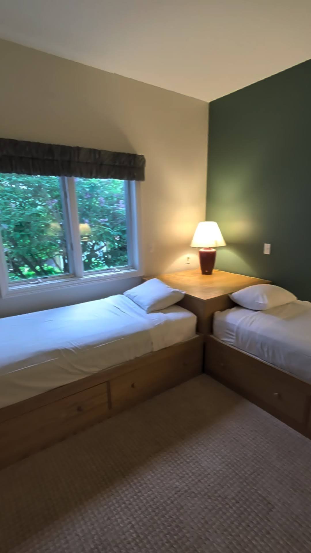 2nd Bedroom has two twin beds and one queen bed