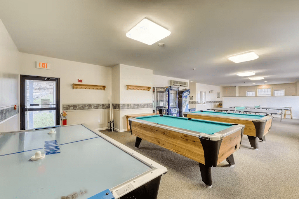 West Hill Community Center game room
