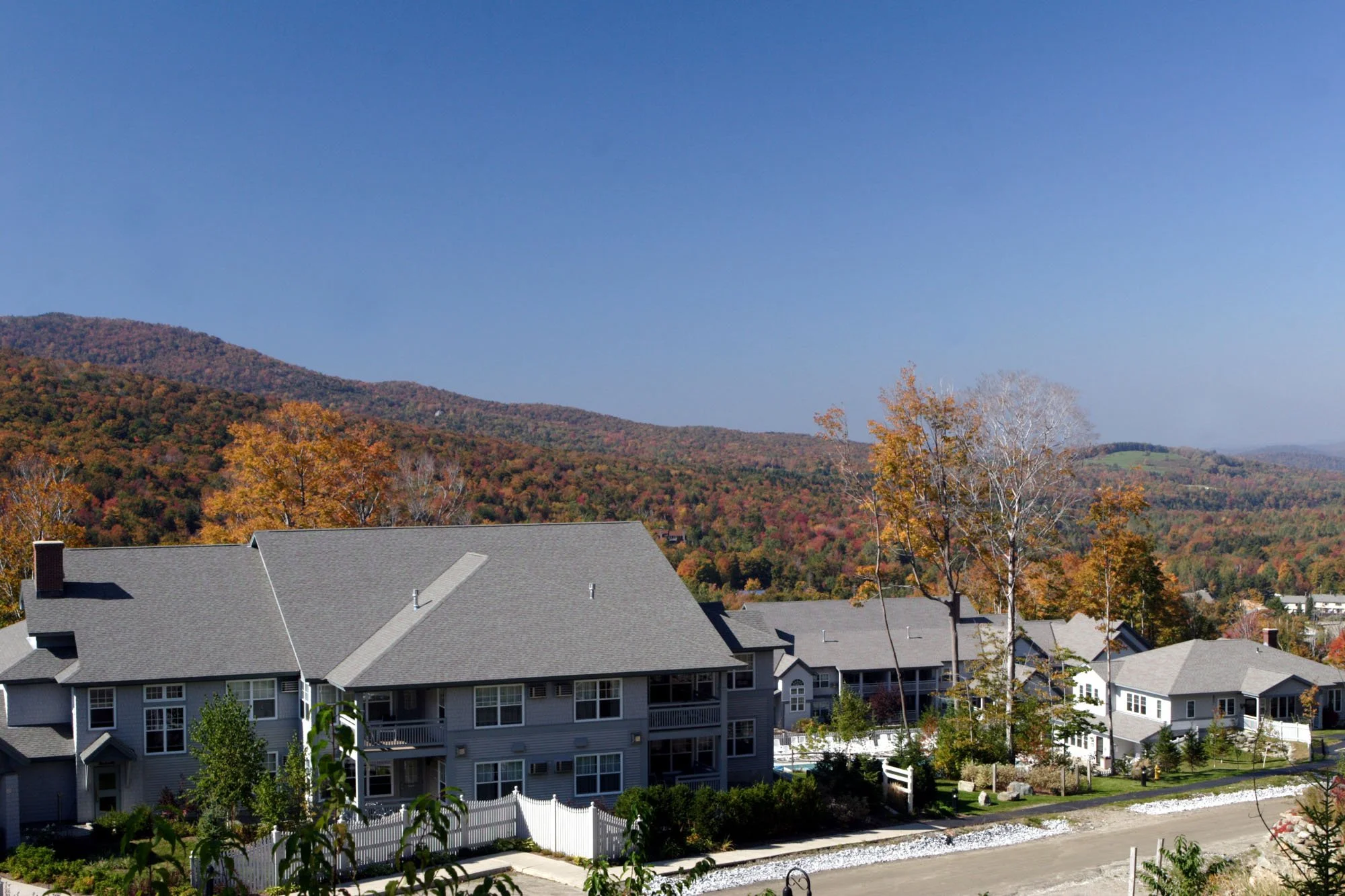 Views are spectacular summer and winter