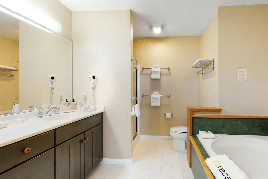 The Master Bath has a super size jetted tub. The bath is being completely renovated with a new, larger shower, new tile and more. Pictures coming soon.