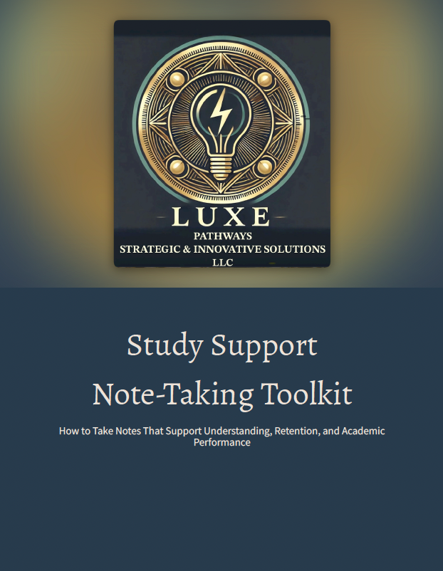 Study Strategies: Note-Taking Toolkit