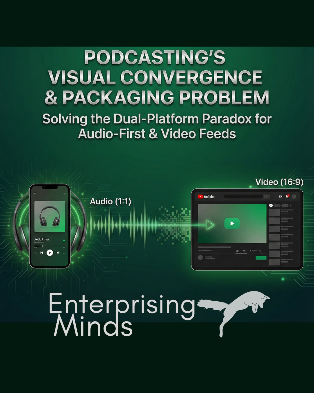 Strategic Visual Asset Management: A Unified Framework for Dual-Platform Podcast Thumbnails