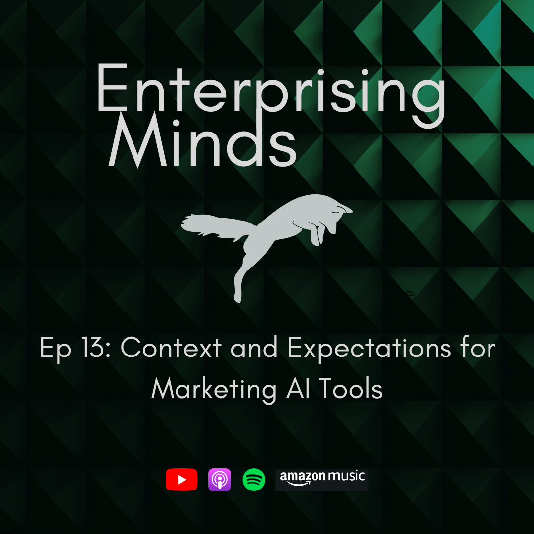 Ep 13: Context and Expectations for Marketing AI Tools