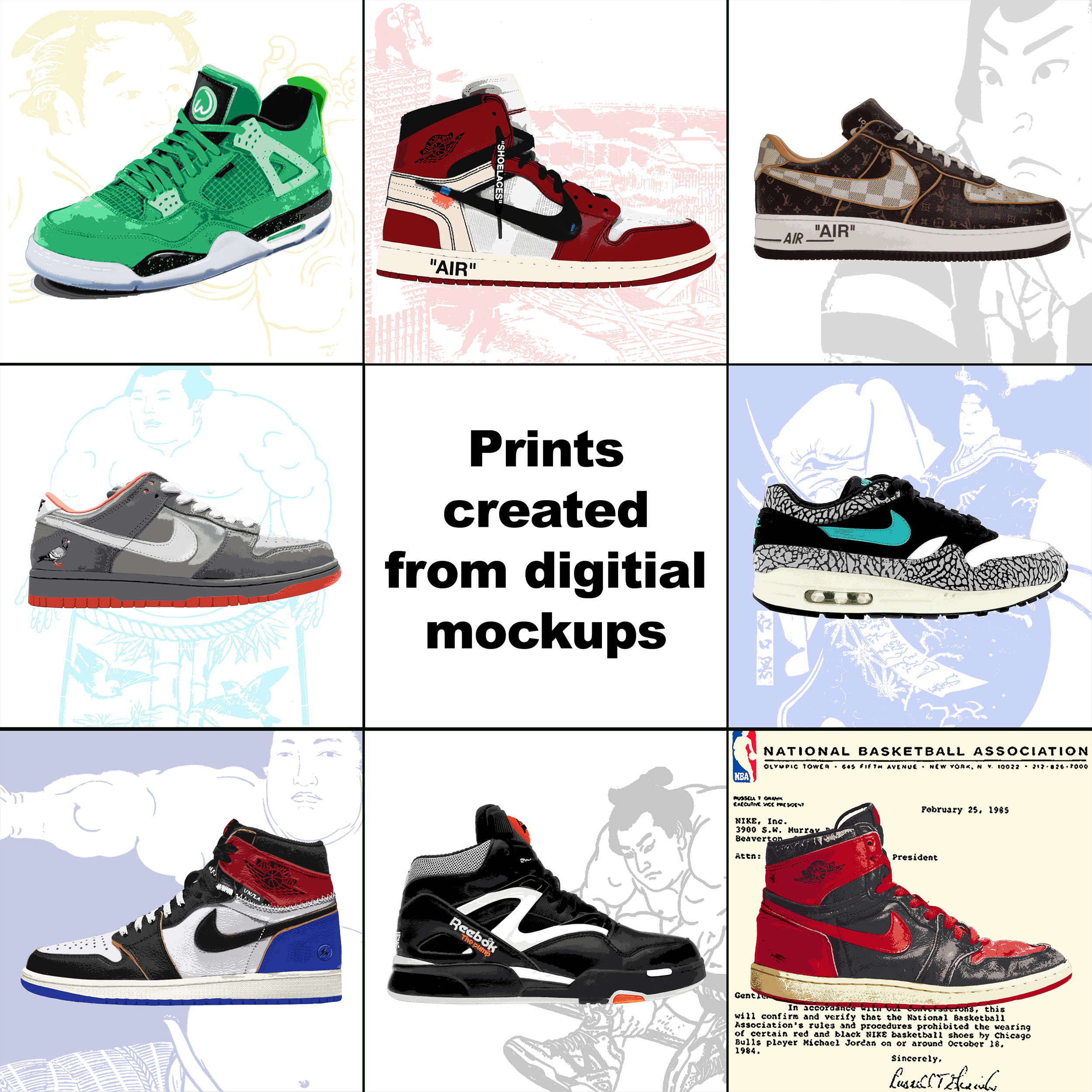 NEW!! BUY A PRINT OF ANY CREASELESS STUDIO ORIGINAL