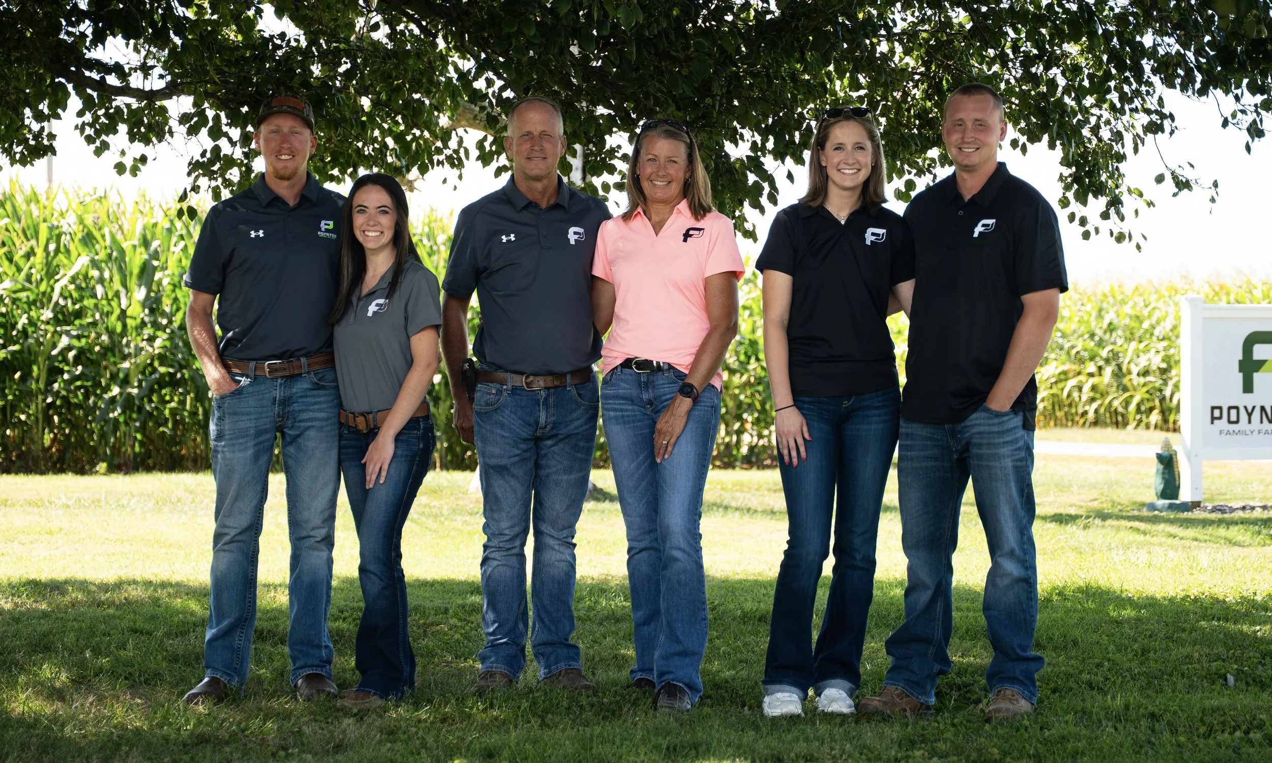 Members of Poynter Aerial Ag.