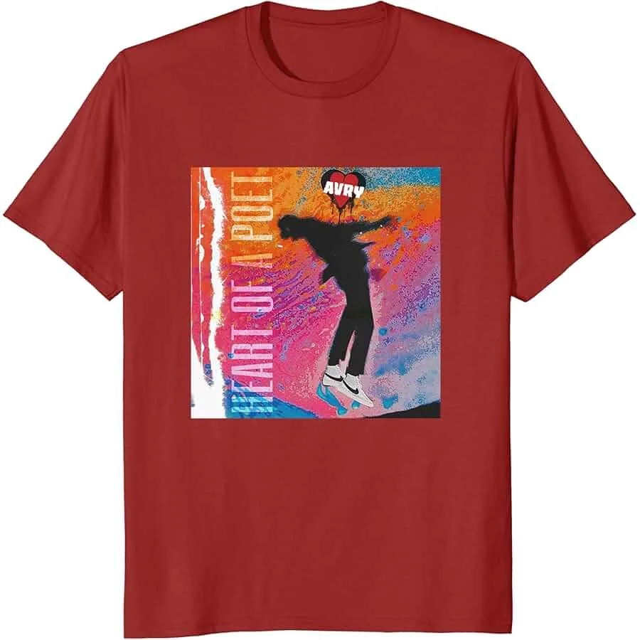 heart of a poet tshirt red.jpeg