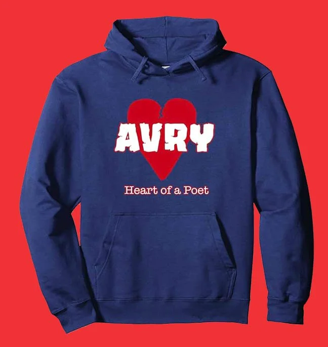 avry heart of a poet navy hoodie.jpg