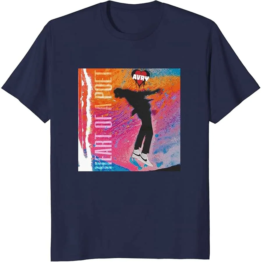 heart of a poet tshirt navy.jpeg