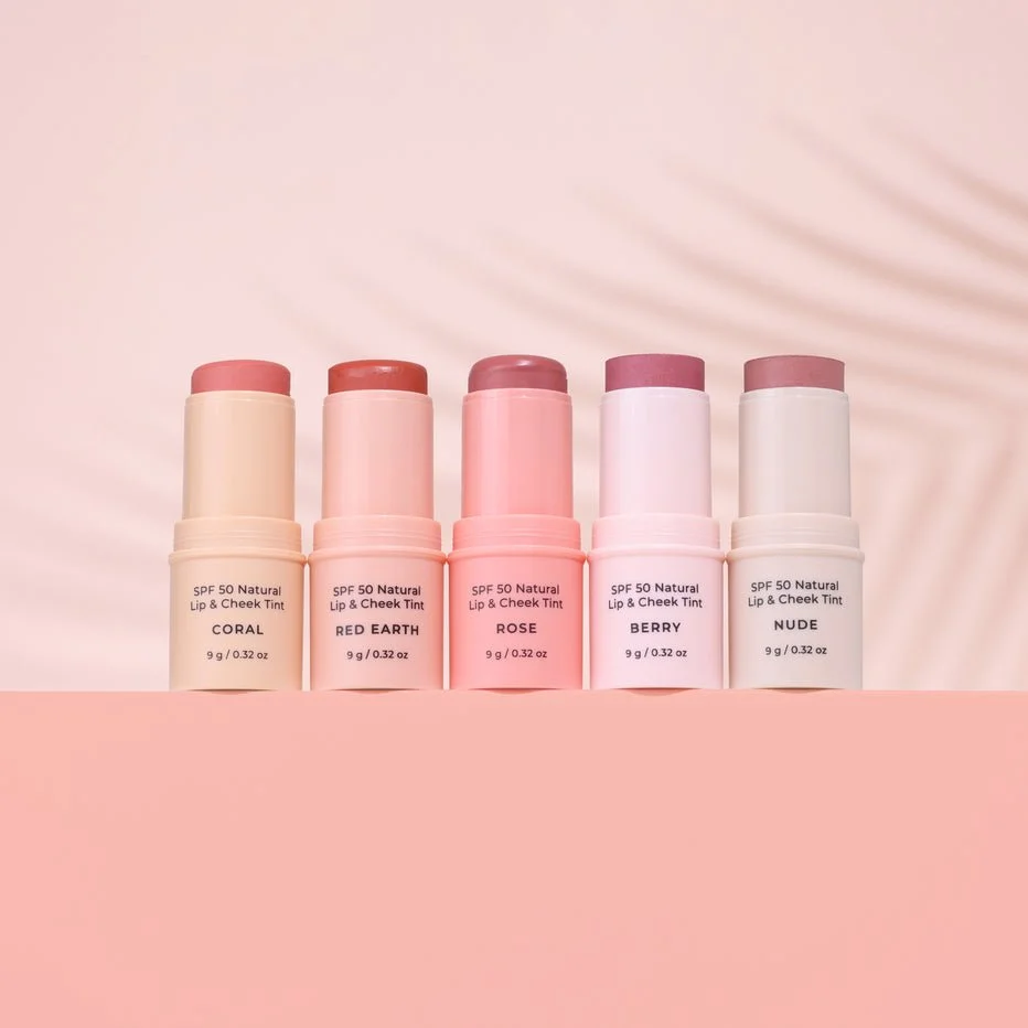 Avocado Zinc - SPF 50 Natural Lip & Cheek Tints