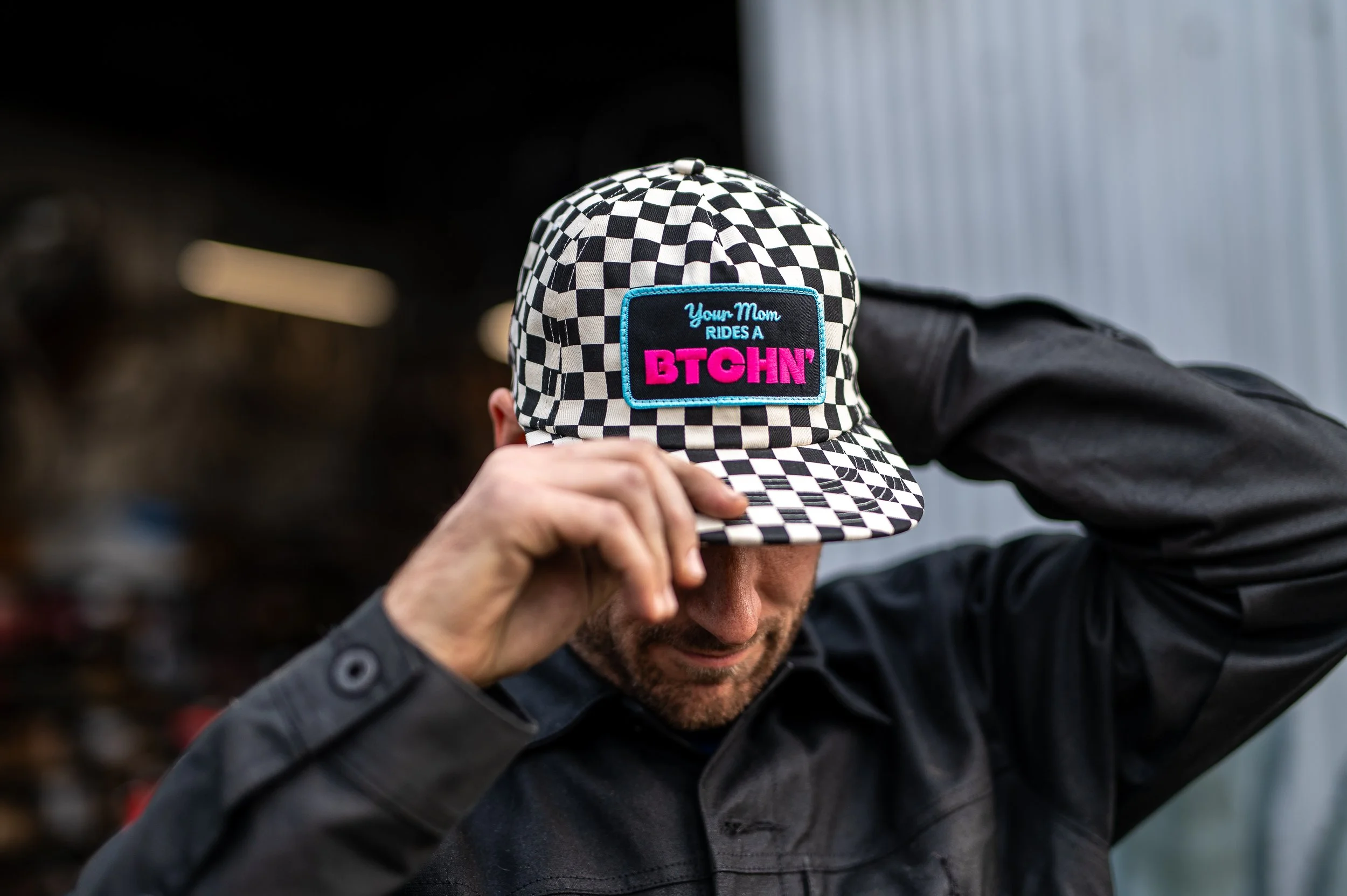 Your Mom Rides a BTCHN' Hat