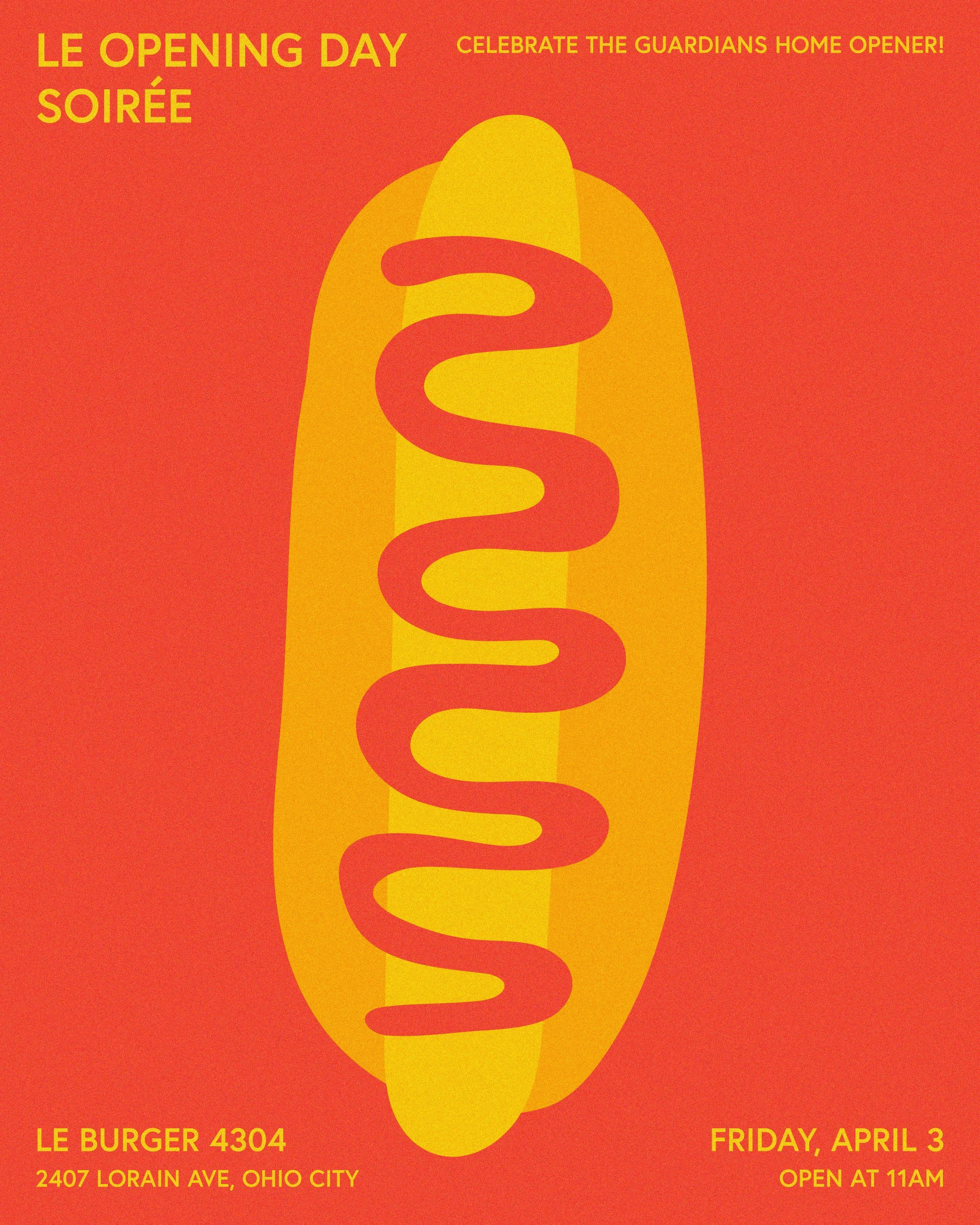 LE OPENING DAY SOIRÉE