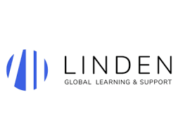 Linden logo with a blue and white circular emblem and the text 'Linden Global Learning & Support'