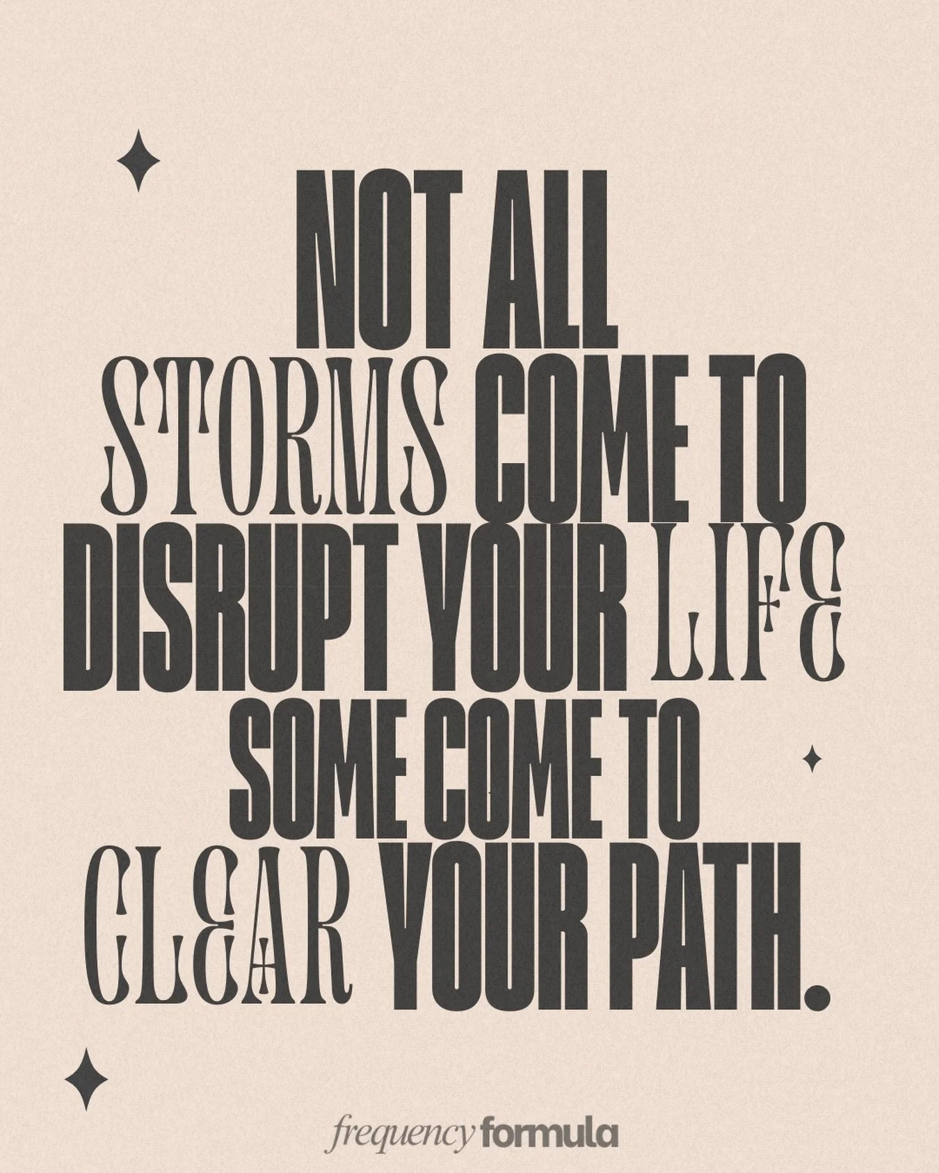 ☁️The universe will remove what cannot grow with you. What feels like a storm is often a recalibration. 

A realignment. A step closer to the life you are here to live. Trust your path.

#frequencyformula #raiseyourfrequency #energywork #consciouscre