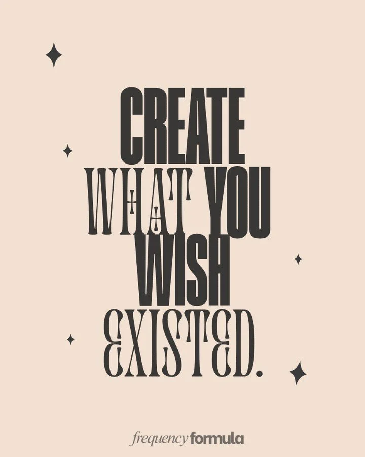 Create. Regulate. Choose fun.

#frequencyformula #mindset #inspirationquotes