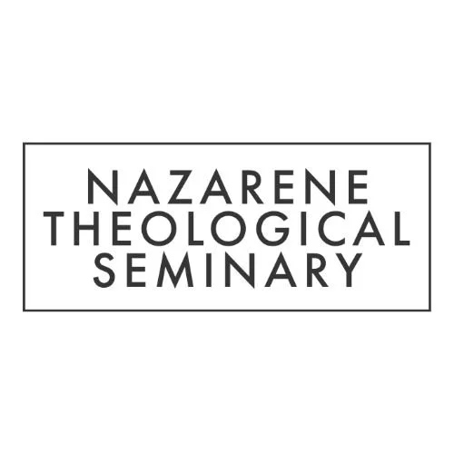 Logo for Nazaren Theological Seminary with the name in black text inside a rectangular border