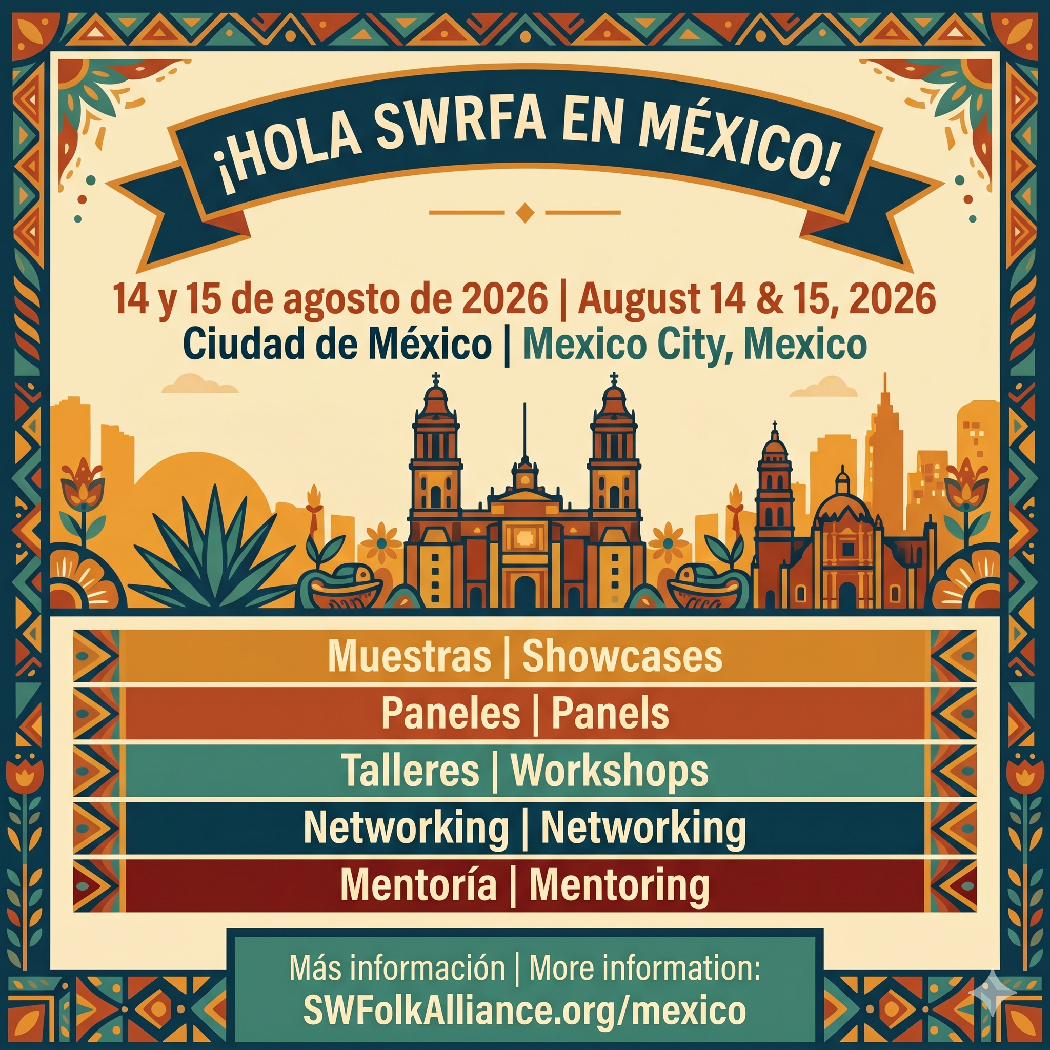 ¡Hola SWRFA! 