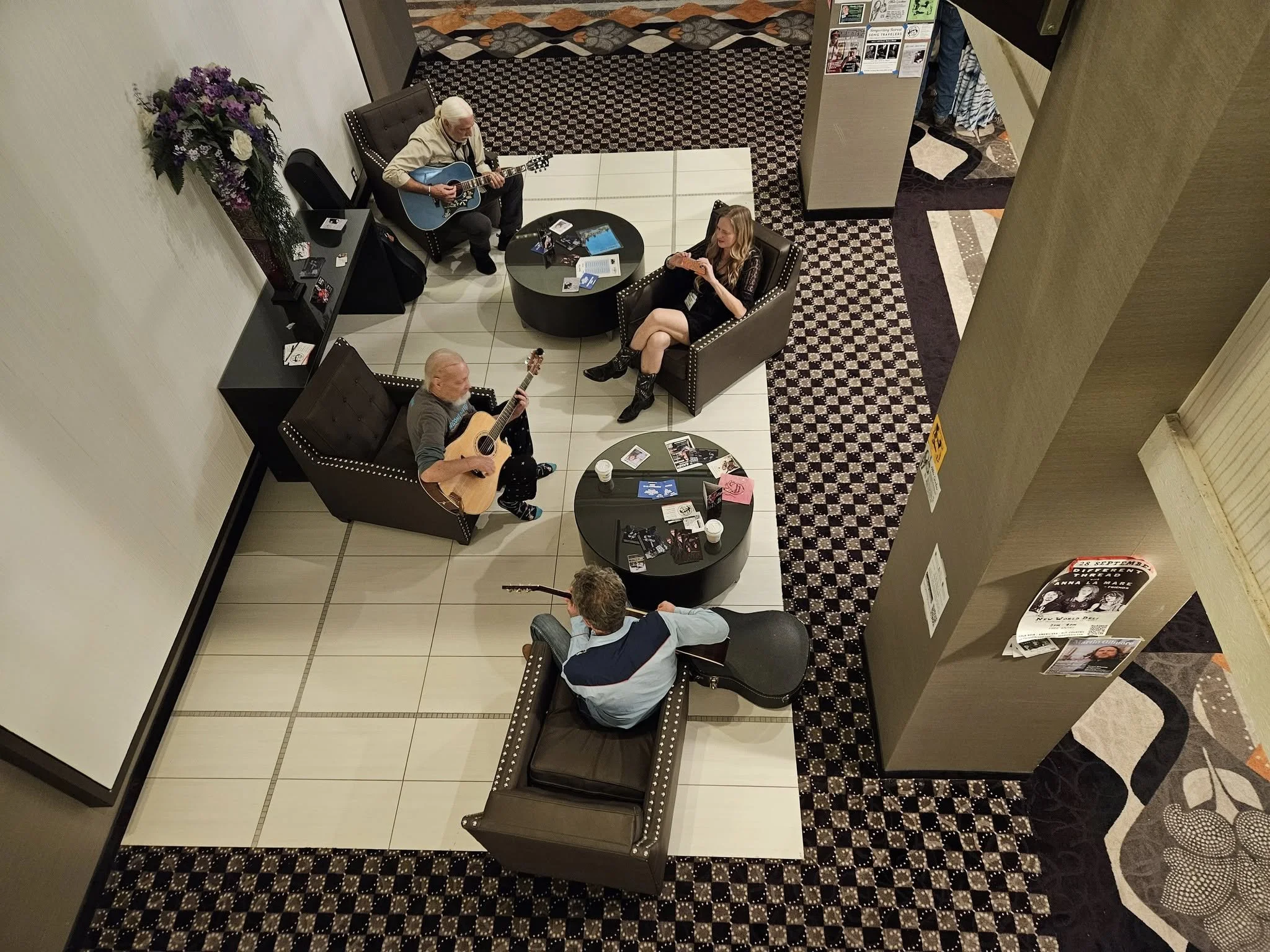 SWRFA Austin music conference guitar players